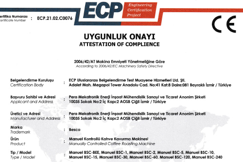 ECP-Bestätigung der Konformität
