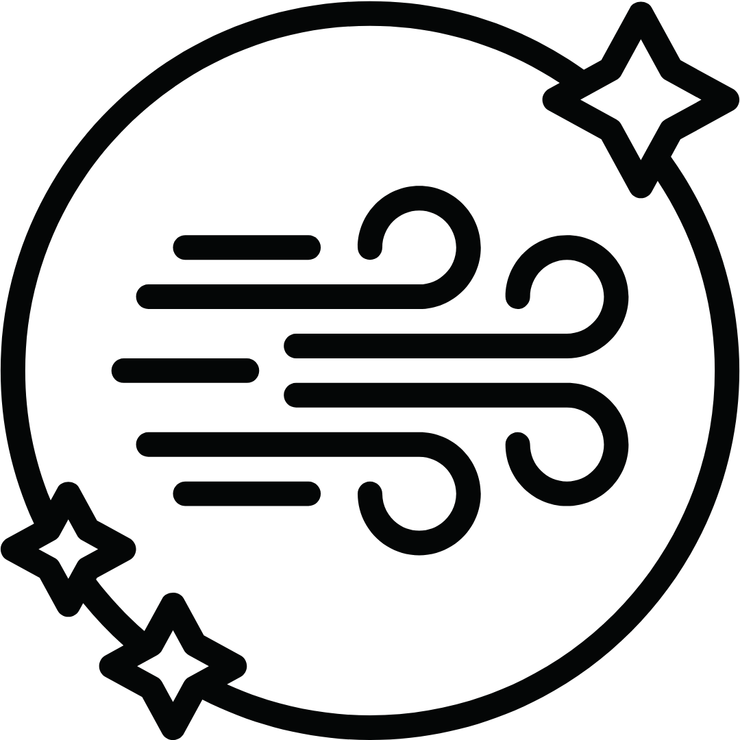 Steuerung des Heißluftstroms